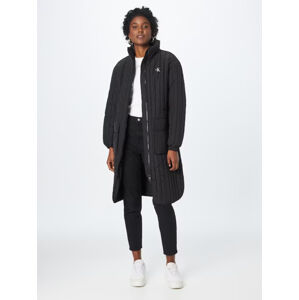 Calvin Klein dámský černý přechodný kabát - XS (RB8)